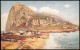 Gibraltar Panorama Mit Dem Felsen (The Rock) Künstlerkarte 1910 - Gibilterra