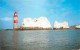 Sailing & Navigation Themed Postcard UK Needles Rocks And Lighthouse 1987 - Lighthouses