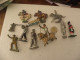 10 Antique Soldats Miniatures En Plomb - Tin Soldiers