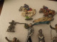 10 Antique Soldats Miniatures En Plomb - Zinnsoldaten