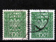 Delcampe - ⁕ Poland 1928 ⁕ Coat Of Arms - Eagle 5 & 10 Gr. Mi.261,262 ⁕ 38v Used / Shades - See Scan ( 1v MNH ) - Used Stamps
