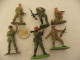 6 Soldat Starlux & Britains - Starlux