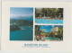 Australia QUEENSLAND QLD Multiviews HAMILTON ISLAND Nucolorvue 17WS185 Postcard 2002 Pmk & 45c Stamp - Mackay / Whitsundays