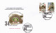 Delcampe - 2010 TURKISH CYPRUS ZYPERN CIPRO CHYPRE "Complete Year Set Of FDC's" FDC - Briefe U. Dokumente