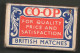 Boîte D'Allumettes - ANGLETERRE - CO-OP MATCHES - Boites D'allumettes