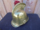 Delcampe - Casque De Pompier Second Empire Commune De MER (Loir Et Cher) - Brandweer