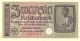 Germany:20 Reichmark, Pre 1944, AUNC - 20 Reichsmark