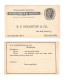 USA Scott UX14 E F Houghton Philadelphia PA Ad Hydraulic Leather Advertising Postal Card - ...-1900