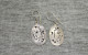 Vintage Earrings German Silver - Boucles D'oreilles