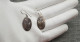 Vintage Earrings German Silver - Oorringen