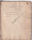 Manuscrit ±1840- Ecole De Médécine De Montpellier; Précis De Matière Médicale (V3026) - Manuscripts