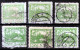 ⁕ Czechoslovakia 1918 Republic ⁕ Hradcany 5 H. Mi.2 A,B ⁕ 6v Used / Shades / Perf. - Used Stamps