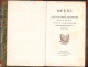 Opere Di Alessandro Manzoni Milanese, Con Aggiunte E Osservazioni Critiche. Prima Edizione Completa. Tomo Primo, 1828 - Libri Antichi