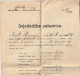 CROATIA  --   VARAZDIN  --   NIZA PUCKA DJECACKA SKOLA  --  SVJEDODZBA POLAZNICA  -   CERTIFICATE  - 1914 - Diplomi E Pagelle