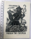 Exlibris Antoon Vermeylen. Renard Pélerin Bourdon Jérusalem. Ex-libris Antoon Vermeylen. Fox Pilgrim Staff Jerusalem - Ex-libris