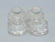 Delcampe - -2 SALIERES & 3 SALERONS CRISTAL BACCARAT? Non Signés Déco Table Collection    E - Glass & Crystal