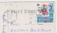 HONG KONG General View, Vintage 1970s Photo Postcard RPPc With Topic Stamp 65c. Flowers Sent To Bulgaria (649) - Covers & Documents