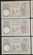 Delcampe - 6 X 100 Dinara 1929 UNC, Aleksandar Kingdom Of Yugoslavia, Serial Numbers  994, 995, 996, 997, 998, 999 - Yugoslavia