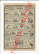 Publicité 1925 Piégeage Piège Animal Belette Fouine Renard Blaireau Chat Sauvage Castor Loutre à Poteau Corbeaux Oiseaux - Publicités