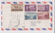 USA United States 1970 Airmail Cover Multiple Color Topic Stamps 5c3c. Roosevelt, Pulitzer, Sent Abroad To Bulgaria /862 - Storia Postale