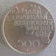 Belgique . 500 Francs 1980 , 150 Ans De L'indépendance, Légende Flamande. En  Argent - 500 Frank
