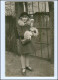 V5137/ Einschulung Mädchen Mit Schultüte  Schule Foto AK  Ca.1935 - Primero Día De Escuela