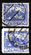 ⁕ Czechoslovakia 1918-1919 ( Castle Of Prague ) ⁕ Hradcany 200 H. Mi.9 D ⁕ 2v Used / Shades / Perf. - Used Stamps