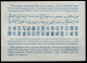 BELGIQUE BELGIE BELGIUM 1951, Lo15  8 FRANCS BELGES International Reply Coupon Reponse Antwortschein IAS IRC  O BRUXELLE - Internationale Antwoordcoupons