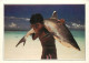 Maldives - White-tipped Shork Camed By A Young Child - Les Eaux Transparentes De L'Océan Indien Sont, Aux Maldives, Caos - Maldive