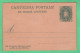 REGNO D'ITALIA 1899 CARTOLINA POSTALE PER IL DISTRETTO BIGOLA STEMMA UMBERTO I (FILAGRANO C11) C 5 NUOVA - Stamped Stationery