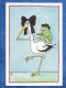 CPM Illustrateur UNGERER - L'ecomusée D'Alsace UNGERSHEIM - Le Couple Mascotte La Cigogne Et Le Crapaud - Ungerer