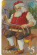 USA - Santa Claus, U.S.Postal Service/American Express Telecom Prepaid Card $5, Used - Sonstige & Ohne Zuordnung