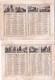 ALMANACH 1850 CALENDRIER 2 SEMESTRIELS Allégorie Coutumes  Viequotidienne  Imp. Dubois -Trianon( (2024 Mars 480) - Kleinformat : ...-1900