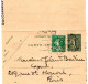 FRANCE.1919-1930. SIX ENTIERS POSTAUX. TYPES SEMEUSE LIGNEE.PAIX. - Lots Et Collections : Entiers Et PAP