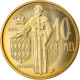 Monnaie, Monaco, Rainier III, 10 Centimes, 1974, FDC, Aluminum-Bronze - 1960-2001 New Francs