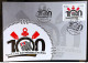 Brazil Maximum Card Corinthians Football Shield Timao Postcard 2010 CBC SP - Maximumkarten