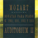 Mozart - Sonatas Para Piano K. 283, 331, 332 Y 333. Auditorium II. CD - Sonstige & Ohne Zuordnung