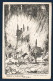 Ypres. Incendie De La Cathédrale S.Martin. Franchise Postes Militaires Belgique-6ème Division D'Armée. 1918 - Ieper