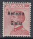 ITALIA - VENEZIA GIULIA - N. 28 - Cat. 600 Euro - SUPER CENTRATO - Linguellato - MH* - Vénétie Julienne