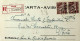 Portugal 1937 Carta Registada De Faro Para O Porto - Storia Postale