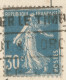 FRANCE - Yv. 192 ROULETTE (DENTS MASSICOTEES) FRANKING PC (LA SAMARITAINE) - 1926 - Coil Stamps