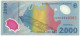 ROMANIA - 2.000 Lei - 1999 - Pick 111.a - Unc. - Série 006C - Total Solar ECLIPSE Commemorative POLYMER - 2000 - Roemenië