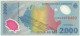 ROMANIA - 2.000 Lei - 1999 - Pick 111.a - Unc. - Série 006C - Total Solar ECLIPSE Commemorative POLYMER - 2000 - Roemenië