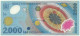 ROMANIA - 2.000 Lei - 1999 - Pick 111.a - Unc. - Série 006C - Total Solar ECLIPSE Commemorative POLYMER - 2000 - Romania