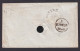 Großbritannien Brief EF 3 NG Victoria Selt. Malteserkreuz Mit Nr. 8 Kat. 250,00 - Storia Postale