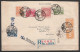 Japon - L. De NAGOYA Affr. 32 Recommandée Càd KOBE /9.4.6 (1934) Pour ARLON - Griffe "via Siberia" - Cartas & Documentos