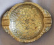 Très Lourd Cendrier (matériau à Identifier : Laiton ? Cuivre ? Bronze ?) - Art Nouveau / Art Déco