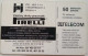 Czech Republic 50 Units Chip Card - Promotion - Pirelli - Repubblica Ceca