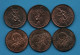 LOT TOKEN 6 JETONS : DEUTSCHLAND NURNBERG 1471-1971 Albrecht Dürer - SPIELE DER XX OLYMPIADE MUNCHEN - Professionals/Firms