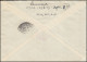 Dänemark Umschlag U 52 Ziffer 5+10 Öre Kz.62 R-Brief Virum / HELLERUP 9.8.47  - Postal Stationery